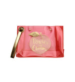Too Faced- Peaches & Cream Makeup Pouch Wristlet