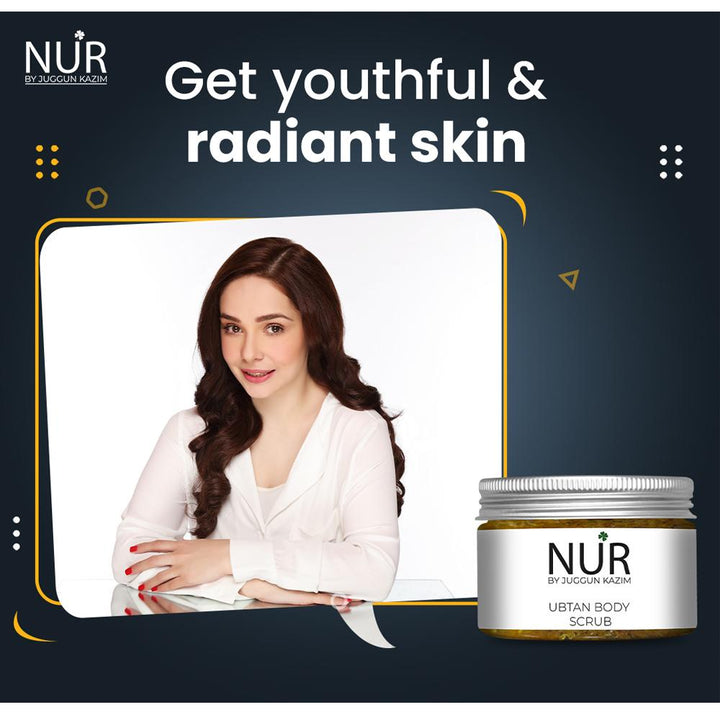 Nur By Juggan Kazim- Ubtan Body Scrub, 30ml