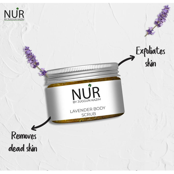 Nur By Juggan Kazim- Lavender Body Scrub