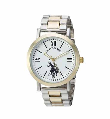 U.S. Polo Assn- Womens Quartz Metal and Alloy Casual Watch, USC40261AZ