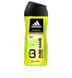 Adidas- Shower Gel Pure Game 3 Body Hair Facial Men, 250ml