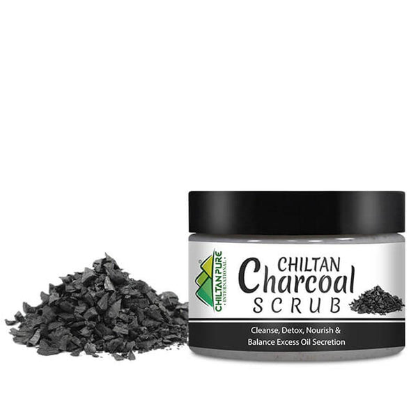 Chiltanpure- Charcoal Face & Body Scrub, 100ml