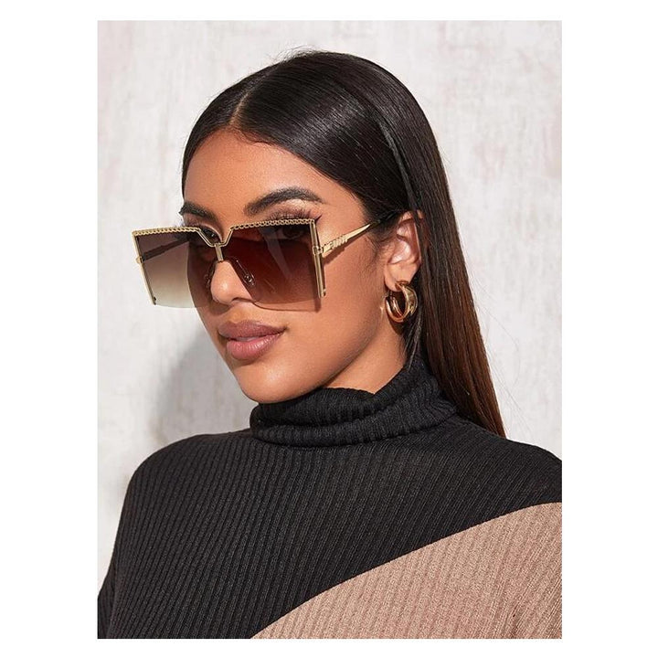 Shein- Tinted lens sunglasses For Women