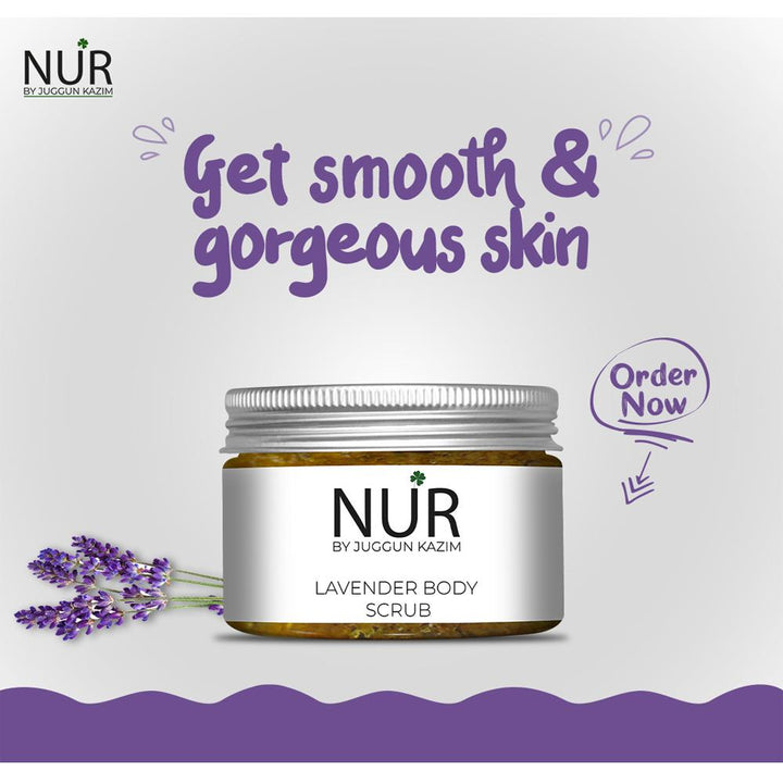 Nur By Juggan Kazim- Lavender Body Scrub