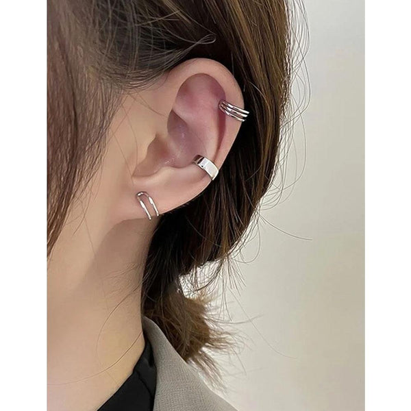 Shein- 3pcs Minimalist Ear Cuff