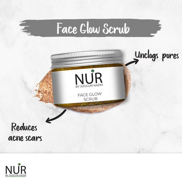 Nur By Juggan Kazim- Face Glow Scrub