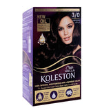 Wella- Koleston Color Cream Kit 3/0- Dark Brown