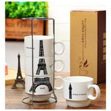 NNShop- 4Pcs Cup Set with Stand