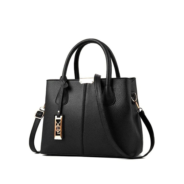 Shein- Black Metallic patterned shoulder bag