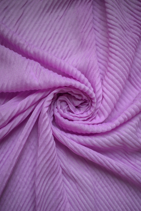 Abaa - Bright Lilac - Crinkle Hijab