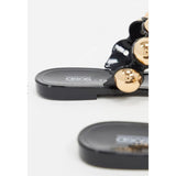 Asos Design- Asos Design Flex Jelly Sandals In Black