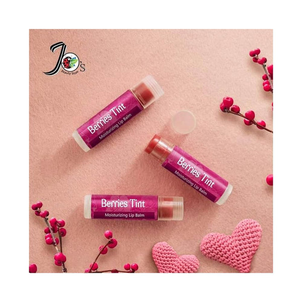 Jo's Organic Beauty- Berries Tinted Lip balm, 5gms