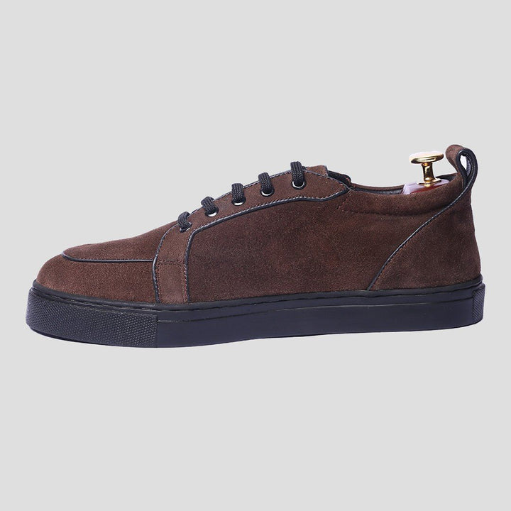 Monoboss- Lowtop Cupsole Mocha Sneakers