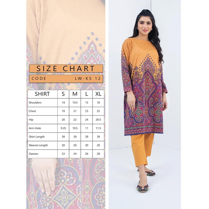 Keshia- Stitched Printed Kurti Bundle 21