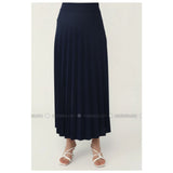 Modanisa- Refka Navy Blue - Unlined - Skirt - Woman