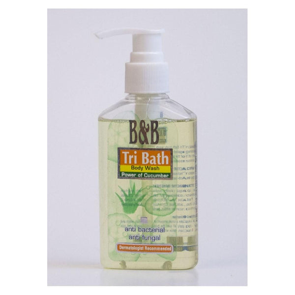 B&B Derma- Tri-Bath Cucumber Body Wash