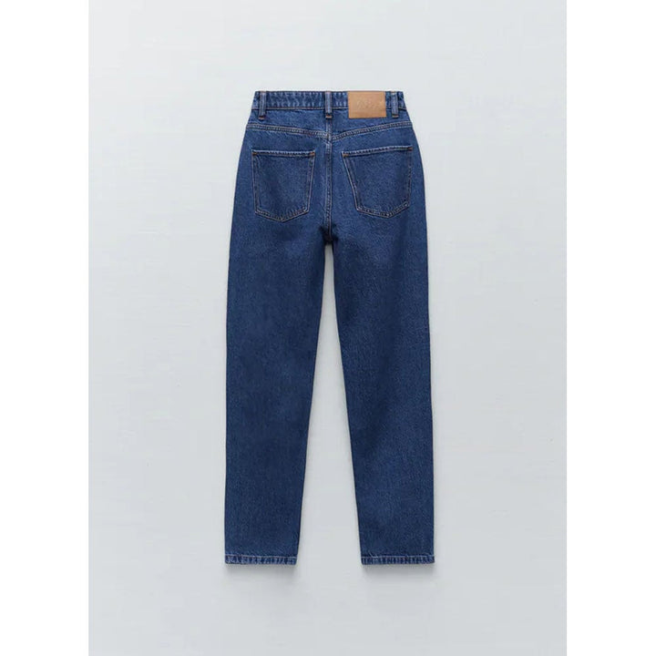 Zara- Z1975 Mom Jeans- Indigo