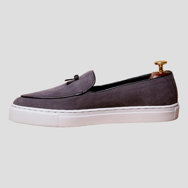 Monoboss- Belgian Marengo Suede Sneakers