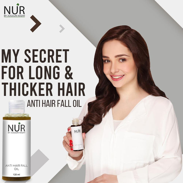 Nur By Juggan Kazim- Anti Hair Fall Oil, 120ml