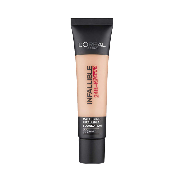 LOreal Paris- 24hr Infallible Matte Foundation 30 Honey, 35ml