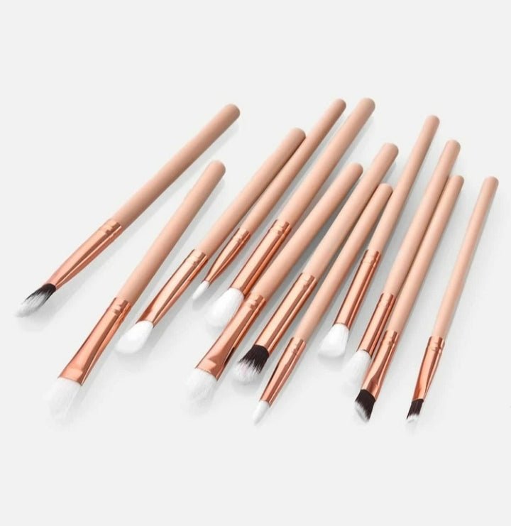 The original 12 Pcs Eye Shadow Brush Peach