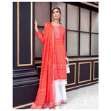 Rosa – 2 Piece Embroidered Unstitched Lawn Shirt & Dupatta
