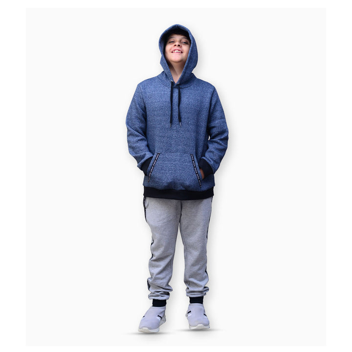 Kids Polo- Sweat Pants - Grey