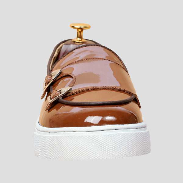 Monoboss- Belgian Double Monk Tawny Sneakers