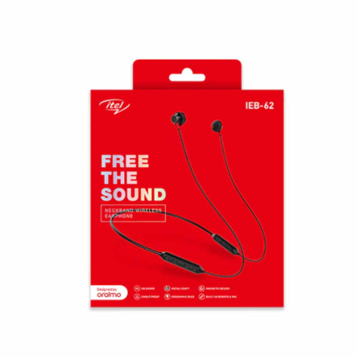 Itel- Bluetooth Neckband- IEB-62