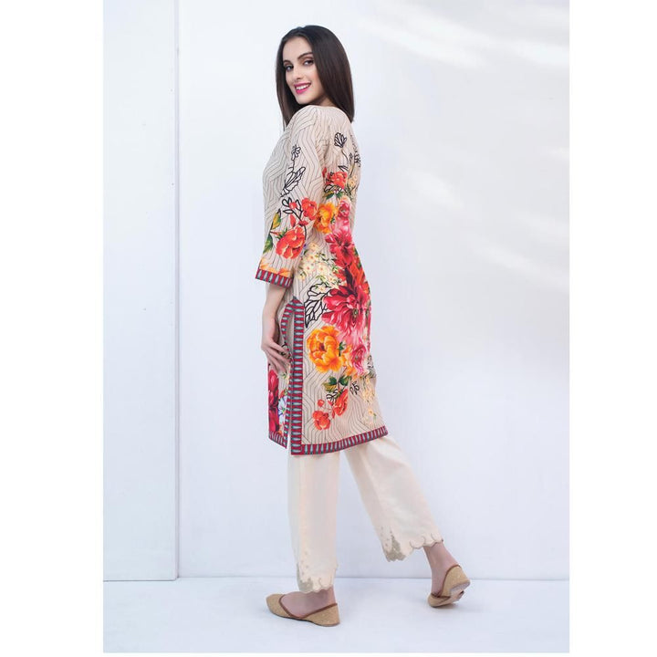 Keshia- Stitched Printed Kurta