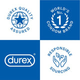Durex Condoms Extra Safe Extra Thick Safety Condoms 12s