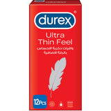 Durex Condoms Ultra Thin Feel Ideal Sensitivity Condoms 12s