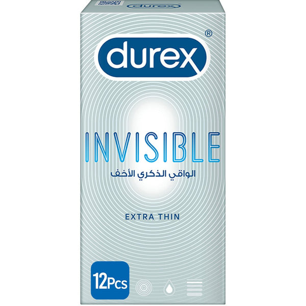 Durex- Condoms 12's Invisible