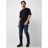 Montivo JJ Ripped Knee Tapered fit Jeans