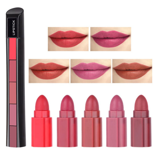 Beauty Tools- 5 In 1 Hudavoji Lipstick