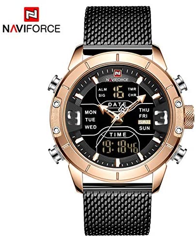 Naviforce- Top Brand Dual Display Business Watch