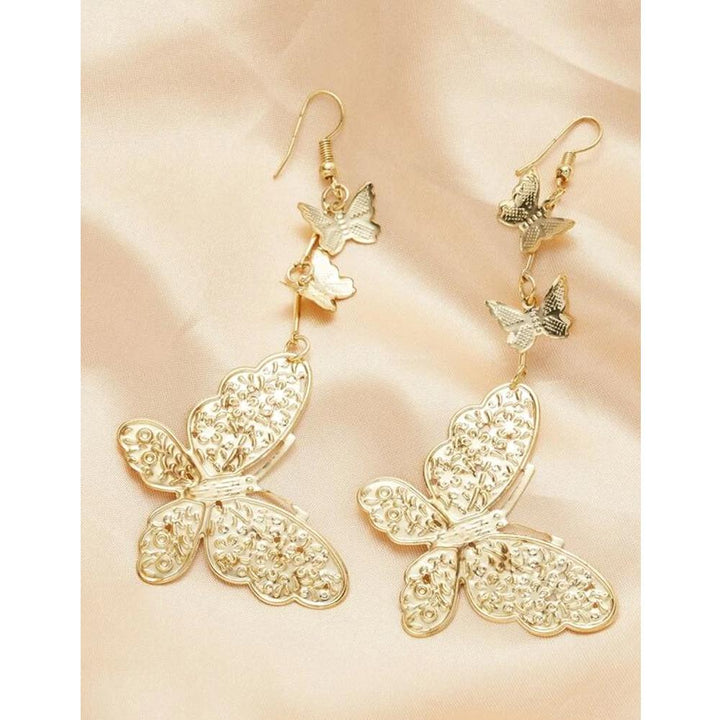 Shein- Butterfly Drop Earrings