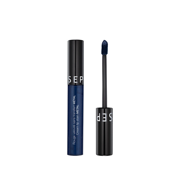 Sephora- Cream Lip Stain Liquid Lipstick 116 Galactic Blue, 5 ml