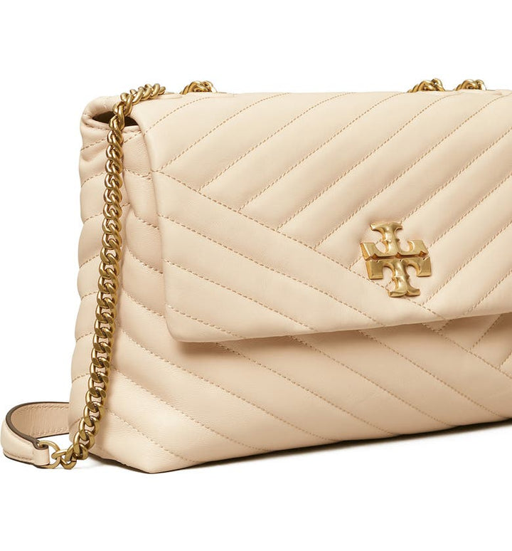 Tory Burch-Kira Chevron convertible New Ivory