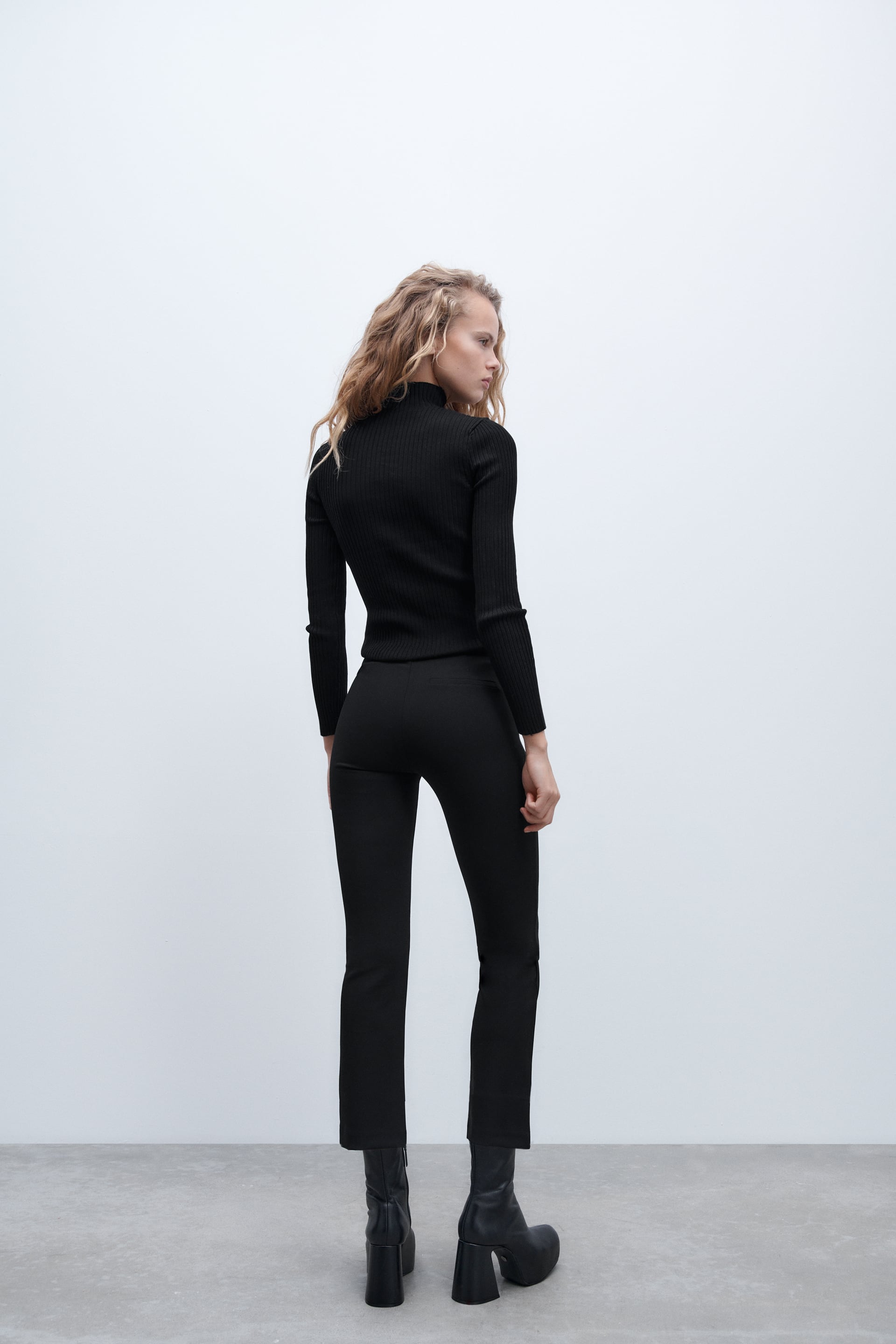 ZARA- High-waist leggings – Bagallery