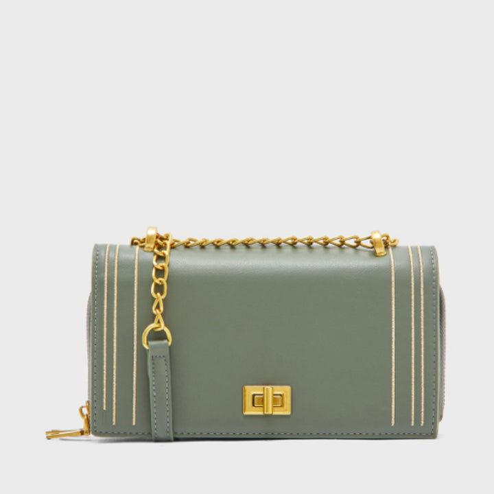 Ella- Grey Chain Handle Handbag