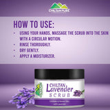 Chiltanpure- Lavender Face & Body Scrub, 100ml