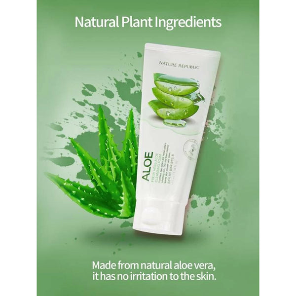 Shein - Nature Republic 1Pc Cleansing Foam- Aloe