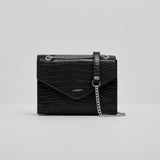 Bershka- Handbag with chain strap - Black