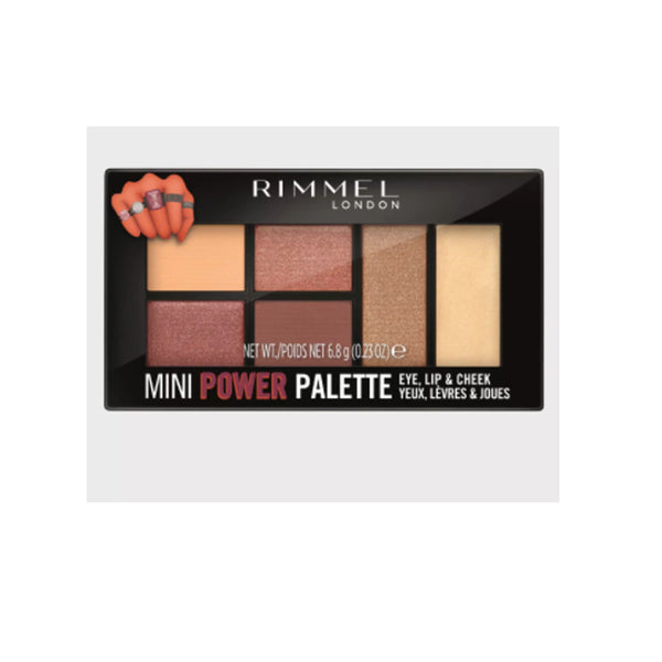 Rimmel London- Mini Power Eye Shadow Palette- 06 Fierce