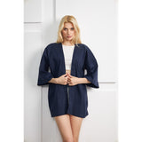 Violet Kimono Shawl Jacket