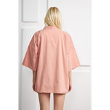 Pink Kimono Shawl Jacket