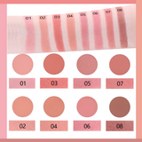 MUICIN - 8 Colors Professional Blusher Palette