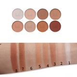 MUICIN - 8 Colors Professional Contour Palette