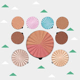 MUICIN - White Blusher & Eyeshadow Palette